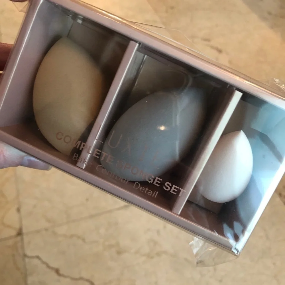 Brand New In Box Luxie Complete Sponge Set